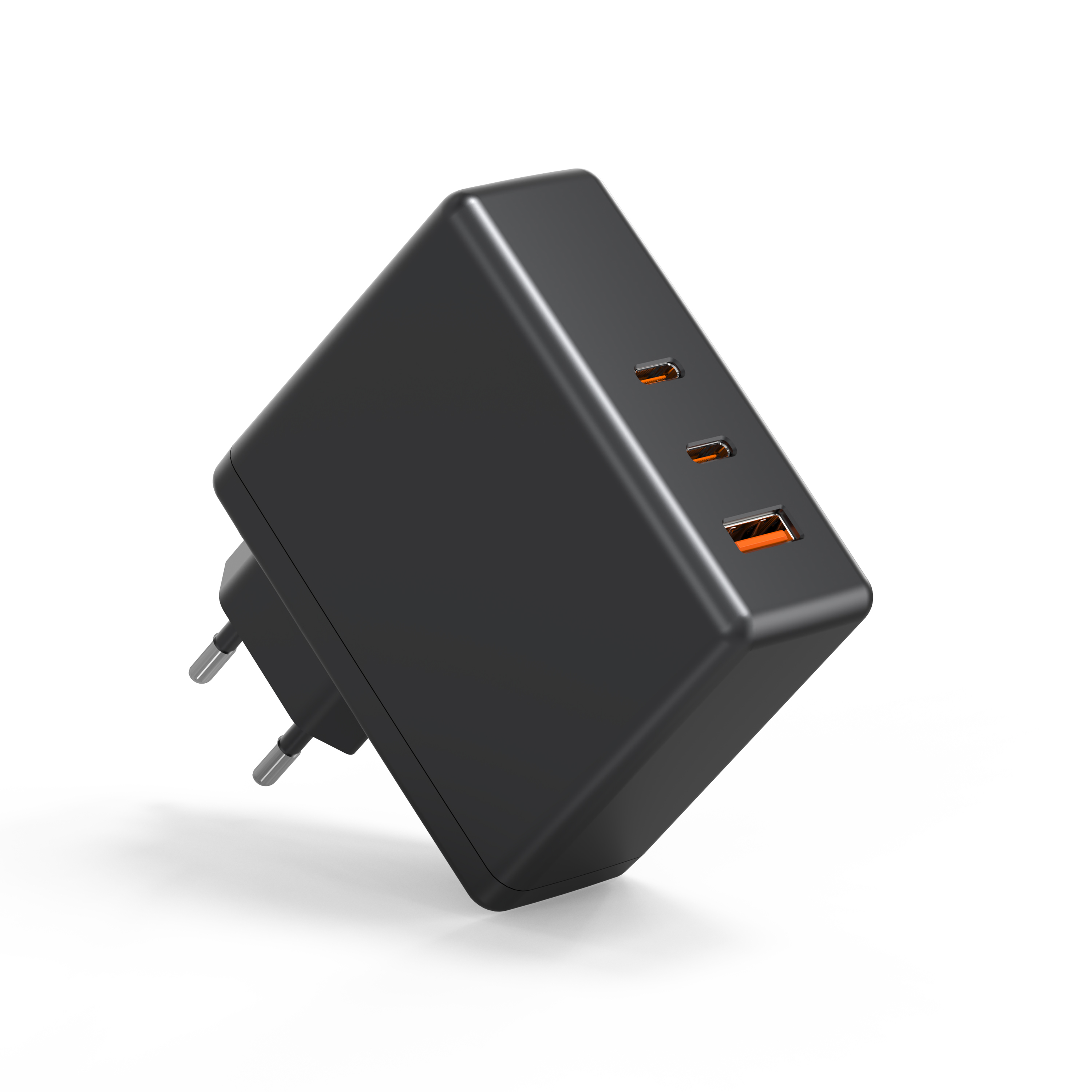 140W USB C Charger, PD3.1 PPS 3-Port Fast GaN III USB C Charger Block Compact and Foldable Plug, Charging Blocks for MacBook Air Pro Galaxy S20-S24 Dell XPS Pixelbook Series
