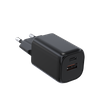 Factory GaN 65W Power Adapter EU US Plug 2 Ports QC 3.0 Type-C PD Mobile Phone Travel Chargers 65W gan Charger