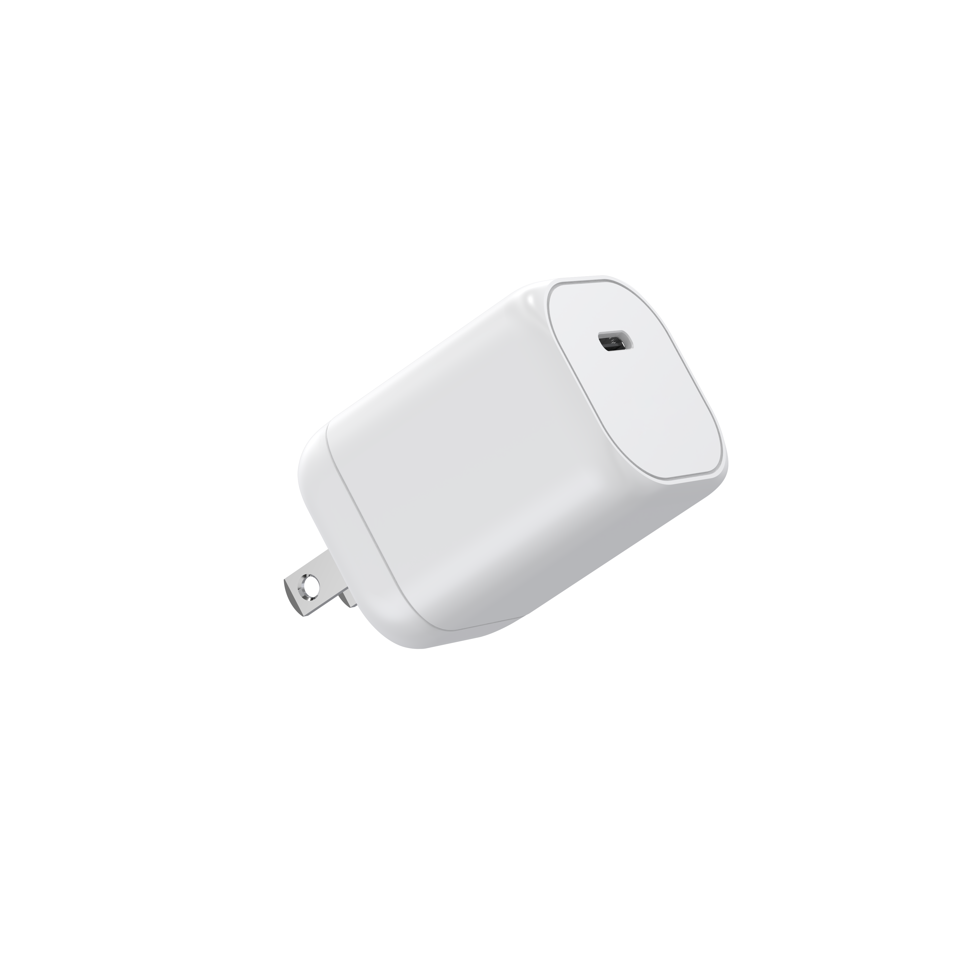 Fast Quick Charging US EU UK Plug PD PPS Single Port Type C Indicator Light Travel Portable Wall Power Adapter GaN Charger 100W