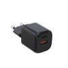 HUNDA 30W GaN Fast Charger USB Type C Dual Ports USB-A+USB-C Power Adapter Mini PD Wall Charger for RPhone 14 15 Pro Max