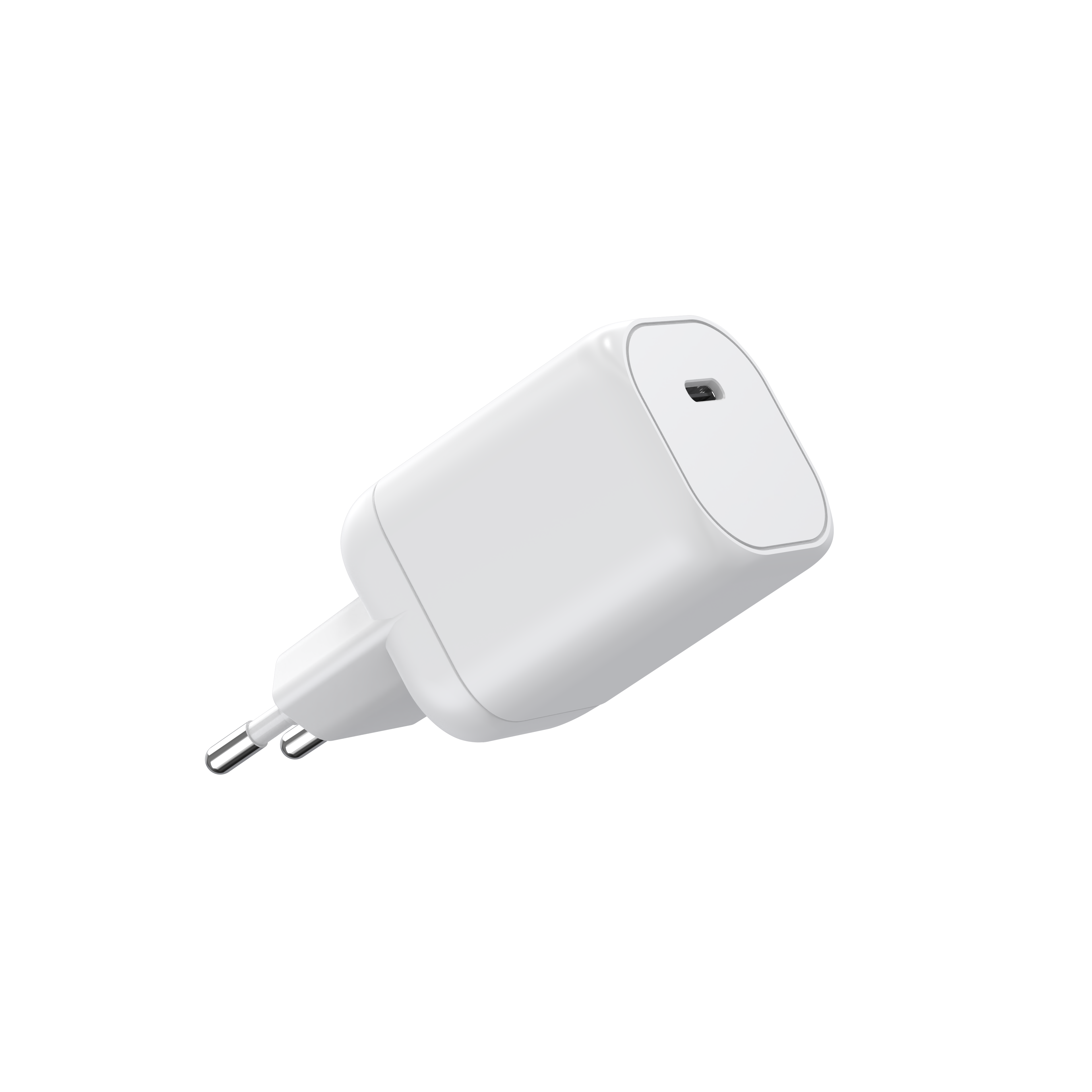 Fast Quick Charging US EU UK Plug PD PPS Single Port Type C Indicator Light Travel Portable Wall Power Adapter GaN Charger 100W