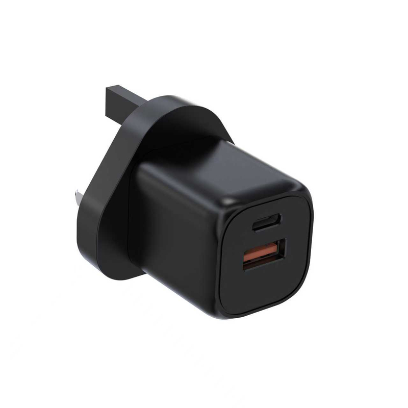 two ports design custome' made customizable mini only charger adapter GaN pd20w mobile charger suppliers 20 watt chargers