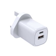 45W GaN Chargers Travel Adapter Mobile Phone Fast Wall Charger Quick 25 20Watt Dual USB-C+A PD Charging for rPhone Xiaomi