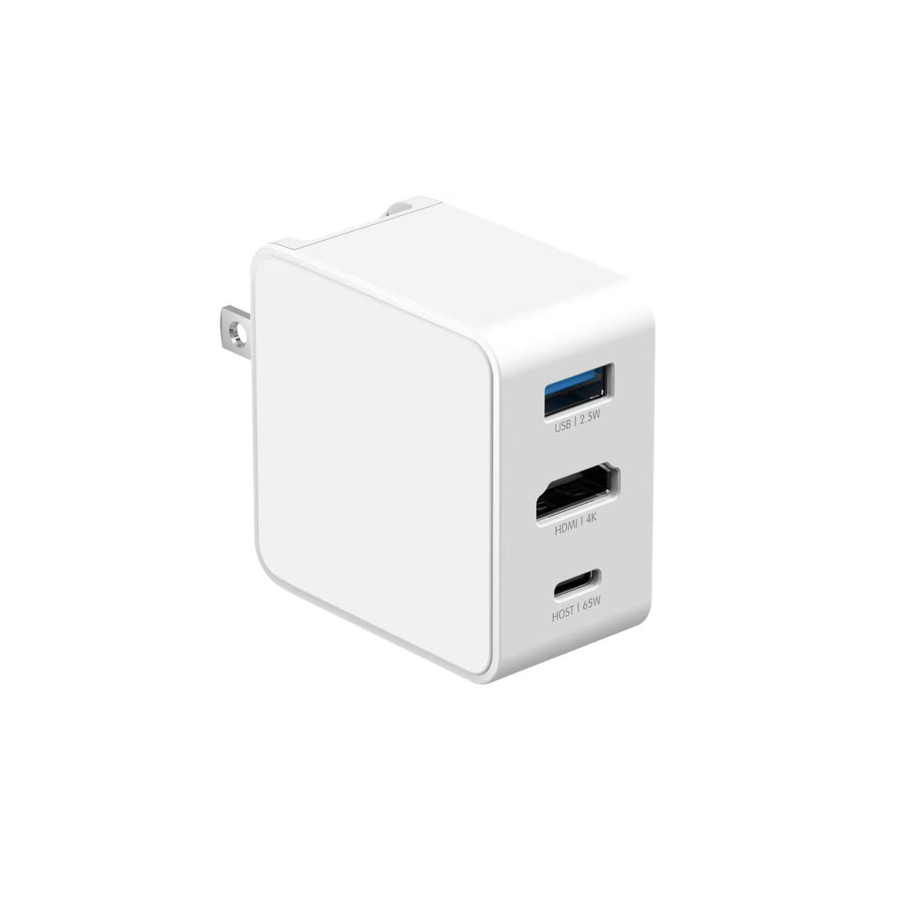 65W Portable Switch Dock Charger for Nintendo Switch, Compatible with OLED/Steam Deck/ROG Ally/Samsung Dex/iPad/MacBook, 4K 60Hz USB C TV Docking Station, with Charging and HDMI Output iphon17 avs