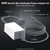 Starlink Mini Power Supply Adapter 30V 2A 110V-240V AC to DC Chager Adapter for Starlink MINI 12V Power Cable Wall Plug 60W Fast Charger Waterproof, Compatible with Star Link Mini DC Cord