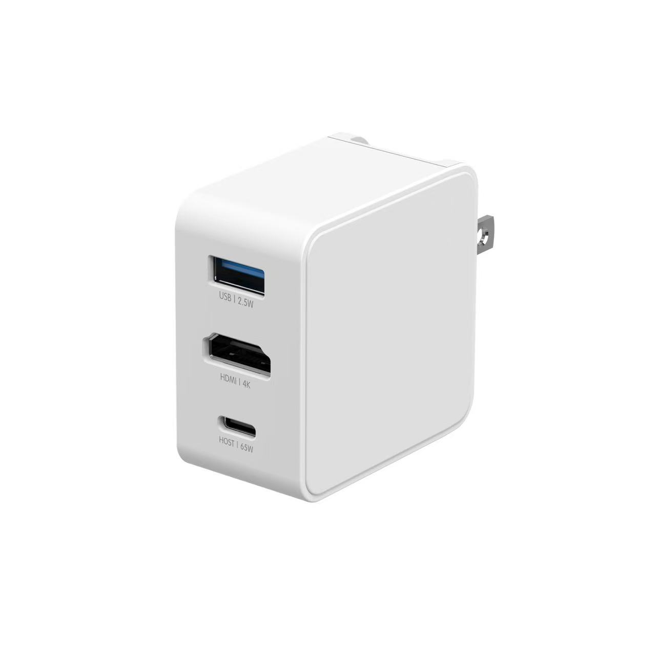 65W Portable Switch Dock Charger for Nintendo Switch, Compatible with OLED/Steam Deck/ROG Ally/Samsung Dex/iPad/MacBook, 4K 60Hz USB C TV Docking Station, with Charging and HDMI Output iphon17 avs