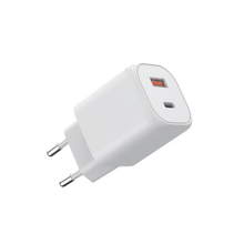 Factory GaN 65W Power Adapter EU US Plug 2 Ports QC 3.0 Type-C PD Mobile Phone Travel Chargers 65W gan Charger